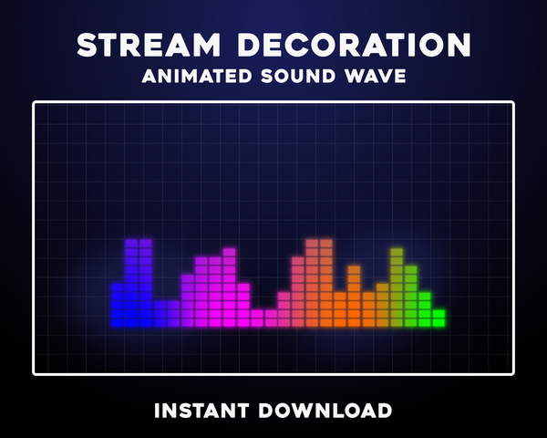 Sound Wave Decoration | Sound Wave Stream | Shot Away