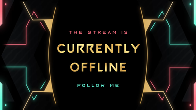 Valorant  Gold & BLACK Theme Animated Stream Overlay