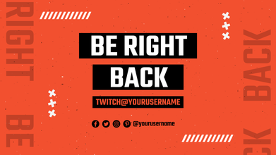 be right back overlay free