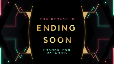 Valorant  Gold & BLACK Theme Animated Stream Overlay