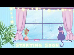 Cozy Stream Overlays | Cat Winter Theme | Shot Away