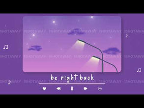 Purple Minimalistic Music Animated Twitch Overlay