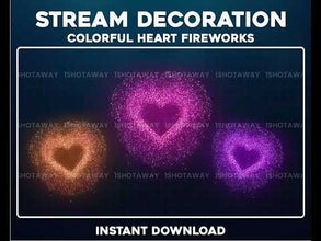 Colorful Twitch Sounds | Fireworks Stream Decoration | Shot Away