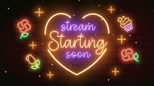 Valentine Purple Theme | Twitch Stream Overlays | Shot Away