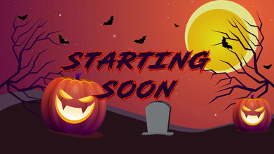 Halloween Animated Spooky Starting Soon Overlay