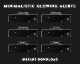 Animated Stream Alerts | Streamlabs Follower Alert | Shot Away